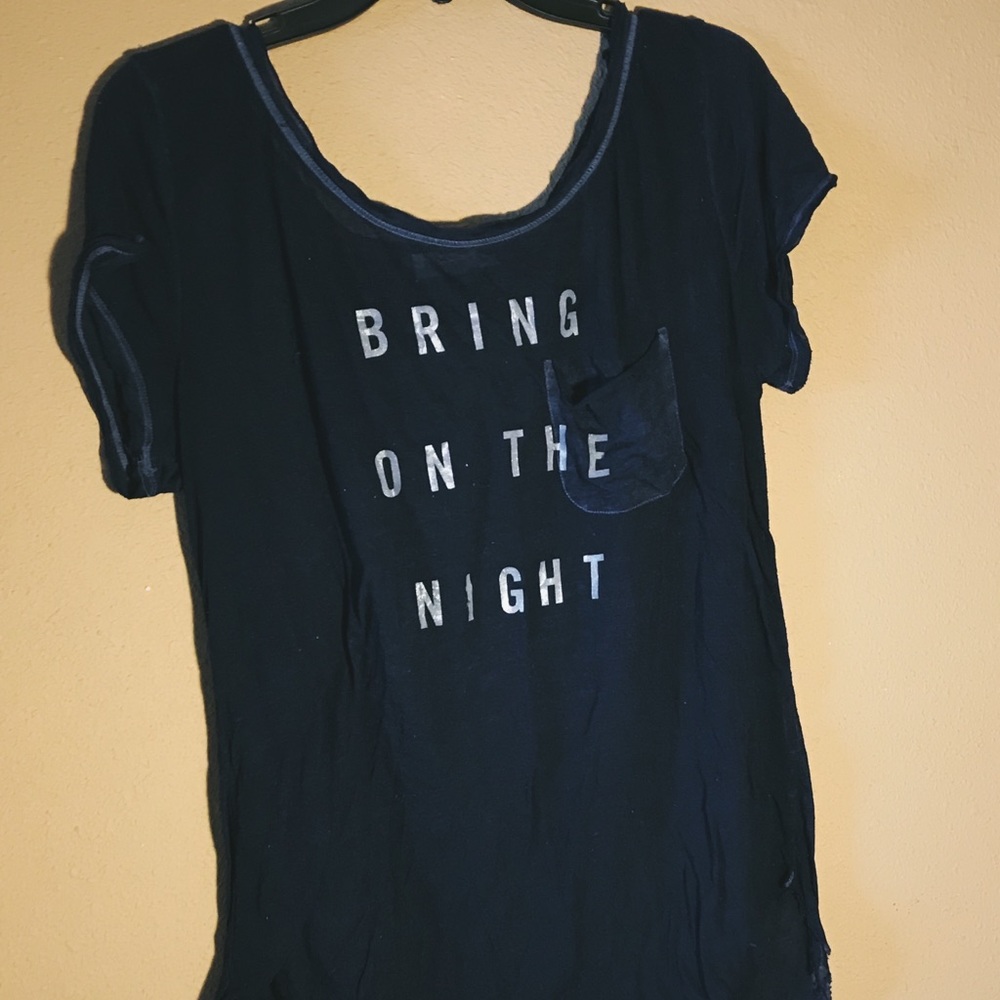 Hollister Navy Blue T-shirt